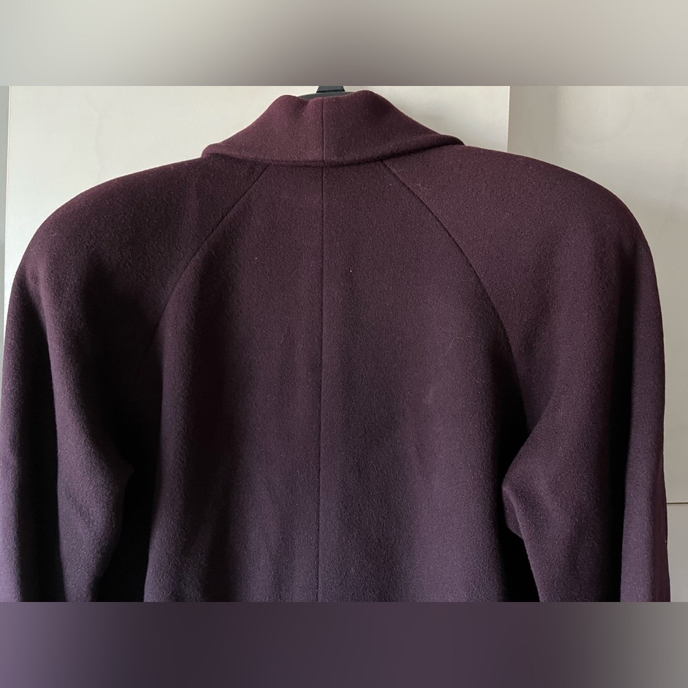 Jones New York Women's Deep Purple Trench Coat